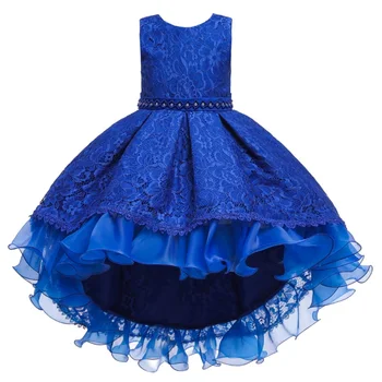 4-14yrs teens Poletje čipke princesa obleko za dekle elegantno rojstni dan obleko dekle obleko Dojencek dekliška oblačila