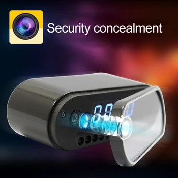 4K Brezžični WIFI, Mini Ura Fotoaparata Oculta Alarm Kamere Watch 1080P IP Security Nočno opazovanje Gibanja Zazna Daljinsko Spremljanje Cam