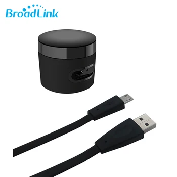 Broadlink HTS2 Temperatura Vlažnost Detektor Senzorja Opremo Kabel Compatiable z RM4 Pro RM4 Mini Podatke v Realnem času Zaslon