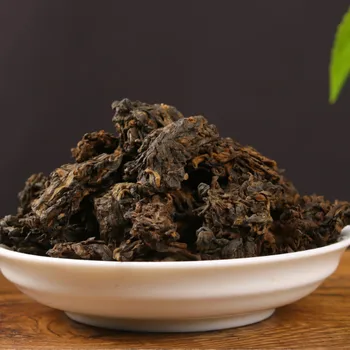 250 g Yunnan na Kitajskem Zrel Pu 'er Čaj Klasičnih Glutinous Riž Kuhan Čaj Svoboden Čaj Čisti Material Pu' er Čaj Zeleni Hrana za Zdravje