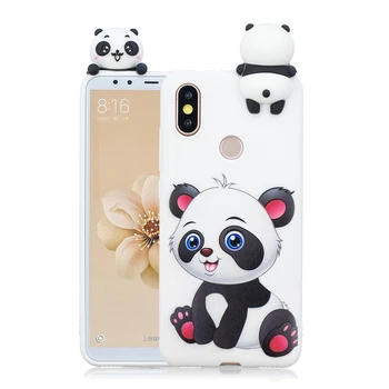3D torbica etui za Huawei Honor 9A 9 9S 9X Primeru Kawaii Samorog Panda Silikonski Pokrov Čast 8A 8C 8X 8 7A dua-l22 7C Pro Casa