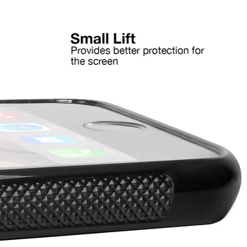 LvheCn Silikonske Gume Telefon Primeru Kritje za iPhone 6 6S 7 8 Plus X XS XR 11 12 Mini Pro Max Črnega Marmorja Z Roza Bleščicami