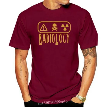Moške majice Kratek rokav Kul Radiologija X Ray Radiografijo Rad Tech Tehnik Majica Classic Majica(1) tee vrhovi Ženske t-shirt