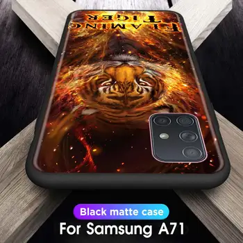Telefon Primeru Za Coque Samsung Galaxy A41 A51 A71 A10 A20E S A21 A31 A70 A80 A90 tiger, lev, leopard