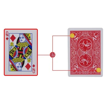 Poker Karte Označene V Skrivnost Magic Igrače Nepričakovanih Triki Igre S Kartami Enostavno Narediti Čarobno Trik Nov Prihod
