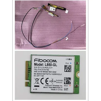 Fibocom L850-GL 01AX792 4g WWAN Kartico originalno Anteno za Lenovo Thinkpad T490s T14s 02HM509 02HM508