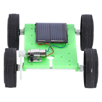1Pc Mini Sončne Energije Avto Igrače za Otroke, Otroci Igrače DIY Skupščina Avto Izobraževalne Igrače Puzzle IQ Pripomoček Robot