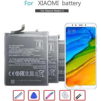 Za Xiao mi BN35 Baterija za Xiaomi Redmi 5 5.7