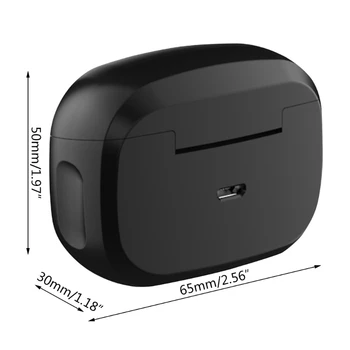 2021 Novo Polnjenje Primeru Polje za Jabra Elite 65t/Elite Aktivno 65t Bluetooth Slušalke