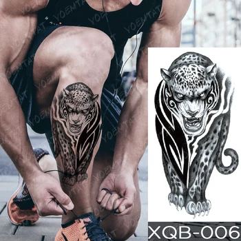 Nepremočljiva Začasni Tattoo Nalepke Cvet Cyan Češnja Zmaj Flash Tetovaže Lobanje Ura Body Art Roko Ponaredek Seksi Tattoo Ženske Moški