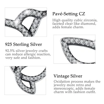 EUDORA 925 Sterling Silver Fashion Bela Pavé Kristalno Hummingbird Uhani za Ženske Lepe Študent Punco Nakit Accessorie