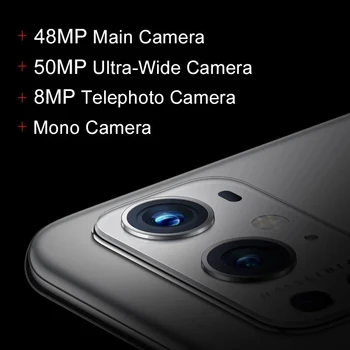 Original OnePlus 9 Pro 5G Pametni 6.7 inch LTPO AMOLED 120Hz Hasselblad 50MP Ultra-Široko NFC Mobilni Telefon Snapdragon 888