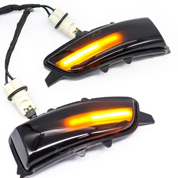 Dinamični Vključite Opozorilne Luči LED Strani Krilo Rearview Mirror Kazalnik Blinker Luč Za Volvo C30 C70 S40 S60 V40 V50 S80 V70