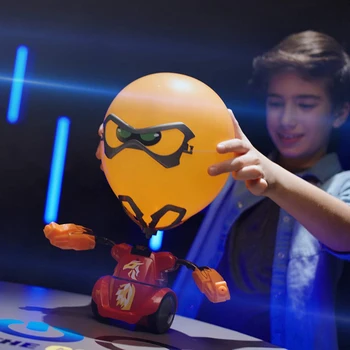 Otrok Robot Balon Luknjanje Igrača Mešane Barve Multiplayer Igre Otrok Baloni Avto Boj Igre Lutka Igrače Za Otroke Dekle, Fant Darilo
