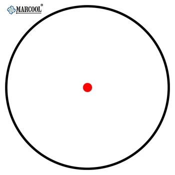 MARCOOL 1x25 Red Dot Riflescope 2 MOA Mil-Dot Področje Night Vision Optični Glock polju Za Lov s Puško AR15 Strelnega orožja .223 .308
