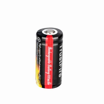 TrustFire 16340 3,7 V 880Mah Polnilna Litijeva Baterija CR123A Celice Z Gumb na Vrhu Za Svetilko, Baklo in Otroška Igrača