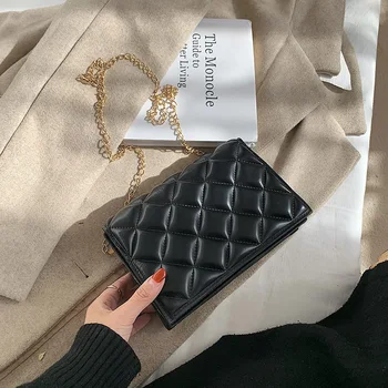 2021 Luksuzne Blagovne Znamke Žensk Mini Crossbody Vrečke Modni Diamant Predalčni Verigi Rame Sklopka Vrečke Zimske Ženske Messenger Bag