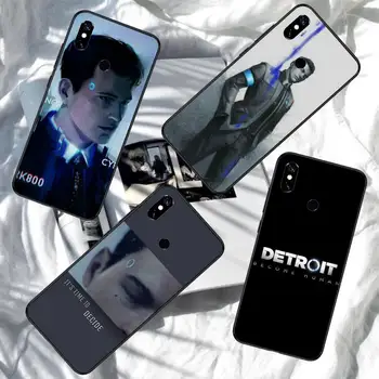 Detroit Postanejo Človekove Primeru Telefon Za Xiaomi Redmi 7 8 9t a3Pro 9se k20 mi8 max3 lite 9 opomba 9s 10 pro