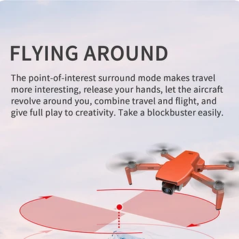 2021 Novo SG108 True HD 4k FPV Brnenje 5G WiFi GPS Dron Brushles Motornega Letenja Za 25 Min RC Razdalji 1km RC Quadcopter brezpilotna letala igrače