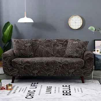 Floral Flower Pattern Printing Sofa Cover Full Sofa Cover Multi-size Optional Living Room Sofa Sofa Cover