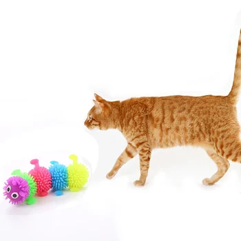 Žival Pes Mačka Igrače Mehke Gume Živali v obliki Igrač Smešno Multi-Barvne Igrača za mačke, psi se Sprostite Tlak