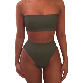 Novo 1 Nastavite Ženske Kopalke Bikini Kopalke Barva Moda Dihanje za Počitnice na Plaži m99
