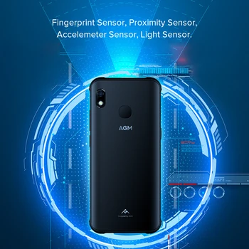 AGM A10 4G Pametni telefon Robusten, 6GB 128GB NFC 4400mAh Tip C Dual Sim Mobilni Telefon IP68 Prstnih Odkleniti mobilni telefon Android