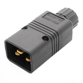 UPS Moči IEC Moški C20 Priključite Napajalni Kabel, Kabel Priključite Rewirable 16A / 250V Koristno