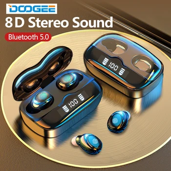 Bluetooth Čepkov Slušalke za Doogee Brezžične Slušalke v Uho z Mic S88 S59 S96 S40 N30 20 vgrajeni Mikrofon Slušalke za Šport