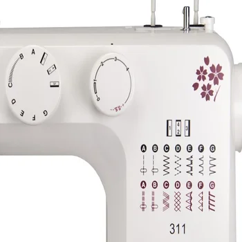 JANOME 311 Šivalni Stroj 55 Šivanje Funkcije S 13 Dekorativni Šivi In Vzorec Vrste Vezenje Needlework Diy Stitch