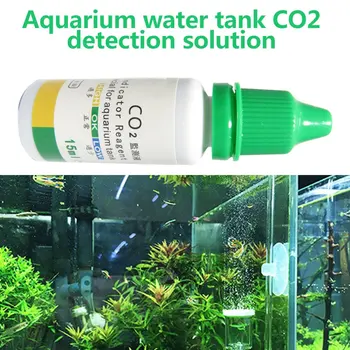 Akvarij je Rezervoar za Vodo CO2 Kazalnik Rešitev za Odkrivanje Rešitev Fish Tank Tekočine Test Rastline Dolgoročno Akvarij CO2 Kazalnik 21