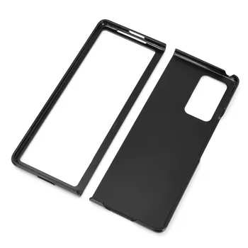 Usnjeno Zaščitno Ohišje Lupino za Samsung Galaxy Ž Fold2 Telefon Shockproof Hrbtni Pokrovček Primeru za Galaxy Ž Fold2 Dodatki