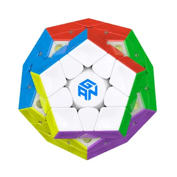 Gan 3x3 Megaminxeds Magic Cube Stickerless Hitrost Strokovno Magnetni 12 Strani Puzzle Cubo Magico Izobraževalne Igrače Za Otroke