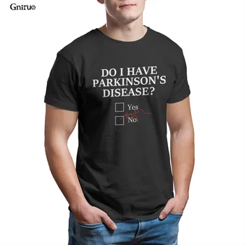 Debelo Parkinsons Disease Zavedanje, Da Ne Bojevnik Majica za Moške Premium T-Shirt Igre Kratek Rokav HipHop Mens Oblačila 96653