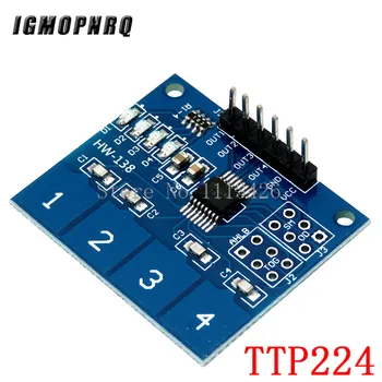 TTP223 / TTP223B / TTP224 / TTP226 / TTP229 Jog Digitalni Dotik Vklop Senzorja Digitalni 1/4/8/16 kanal Dotik Tipka Kapacitivni Modul