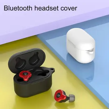Zaščitna torbica Mehka Silikonska Prenosni Dustproof Brezžične Bluetooth Slušalke Kritje za Sabbat X12 E12 Čepkov Polni Pokrov