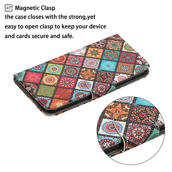 Marmor Flip torbica Etui za Samsung Galaxy A52 5G Primeru za Funda Samsung A52 52 Mačka Magnetni Usnjena Denarnica, Telefon Kritje Ženske