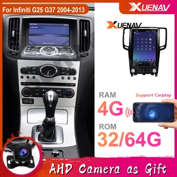 Avtomobilski stereo sistem autoradio za Infiniti G25 G37 2004-2013 avto radio multimedijski predvajalnik, DVD predvajalnik, zaslon visoke LOČLJIVOSTI 2 din Android GPS navi