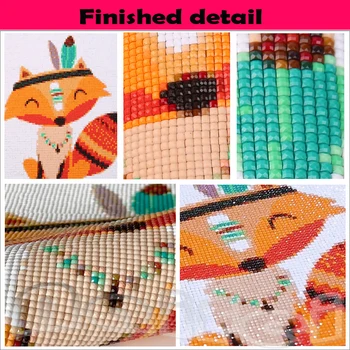 2019 Novo 5D Diamond Zadihan Navzkrižno Šiv Ladybug in regrat Sliko Okrasnih DIY Vezenje Diamond Mozaik Needlework