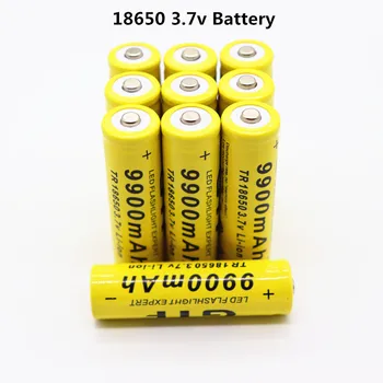 2021 NOVO 3,7 V 9900mah 18650 baterijo GTF 18650 Baterija li-ionska Baterija 9900mAh 3,7 V dc Baterija za ponovno Polnjenje brezplačna dostava