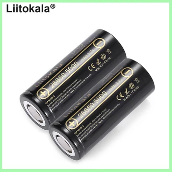 LiitoKala 26650 5000mah Li-ionska Baterija za Polnjenje Lii-50A 3,7 v 26650-50A baterija za flashligh vozila Električni Trikolesnik
