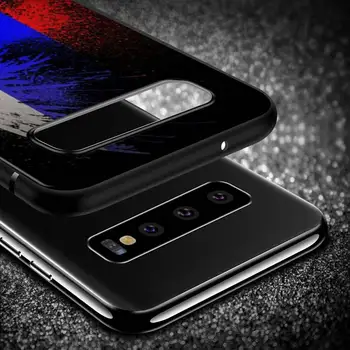 Armenija Rusija Zastavo za Samsung Galaxy A9 A8 Star A750 A7 A6 A5 A3 Plus 2018 2017 2016 Črn Telefon Primeru Mehko Pokrov
