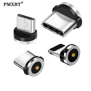 Magnetni Kabla Tip vtiča C Micro USB C Čepi za Hitro Polnjenje Telefona Microusb Tip-C Magnet Polnilnik Za iPhone XR Redmi k20 pro