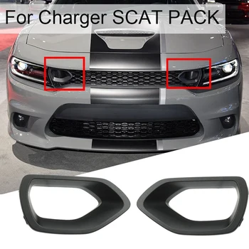 Za 19-20 Dodge Charger SCAT PACK / HELLCAT Zgornji Zraka Rešetka Vstavi/Ploščo Set(Levo+Desno)68417505AA 68417504AA