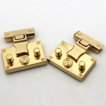 1 kos Kovine Push Lock Mode Posebna Oblika Twist Lock Za DIY Torbico Vrečko Torbici Prtljage Strojne opreme Zaprtje Vrečko Deli, dodatna Oprema