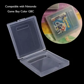 5pcs prozorne Plastike Igra Kartuše Primeru Igra Kart Škatla za Shranjevanje Za Nintendo Game Boy Žep GBA Zaščitnik Imetnik Prahu Kritje