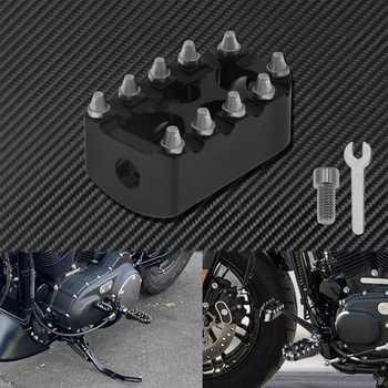 Motorno kolo CNC Footpegs Naslonjala Pedal Prestavna Zavornega Pedala Toe Transformator Kljukice Za Harley Dyna Sportster XL883 Plovec Chopper