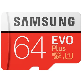 Samsung za Pomnilniške kartice EVO PLUS Pomnilniško Kartico S Pretvorbo SD kartico sim 256GB Visoko Hitrostjo 100 MB U3 TF kartice UHS-I 64GB/128GB