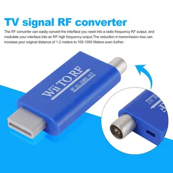 2021 Nov Prihod Wii, da RF Adapter Pretvornik Wii2RF Pretvornik za TV z RF Siginal